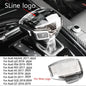 Audi Crystal Gear Shift Head Cover - Type A RS Logo for A4 A5 A6 A7
