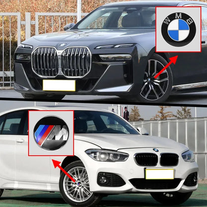 BMW Wheel Center Caps 4PCS - 68mm/56mm Hub Caps for Performance Models