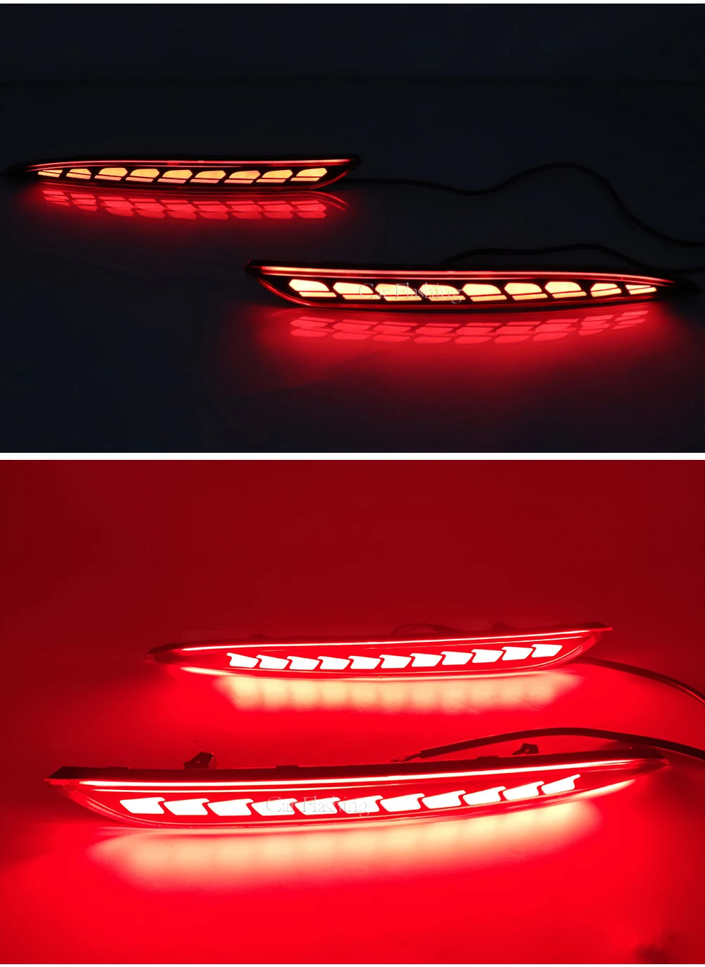 Tesla Model 3/Y LED Rear Fog Light - Dynamic Turn Signal 2016-23