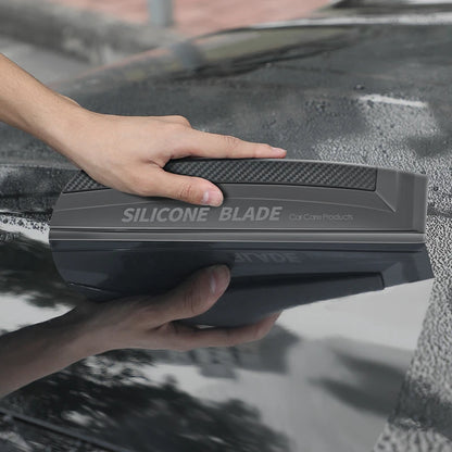 Car Squeegee Tool - Non-Scratch Silicone Window Wiper Blade