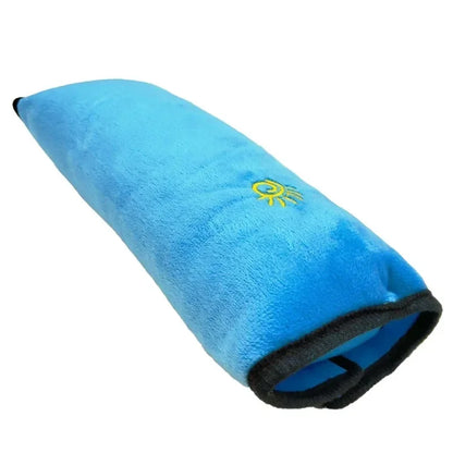 Car Seat Belt Pillow for Kids - Universal Shoulder Head Protector Plush Cover