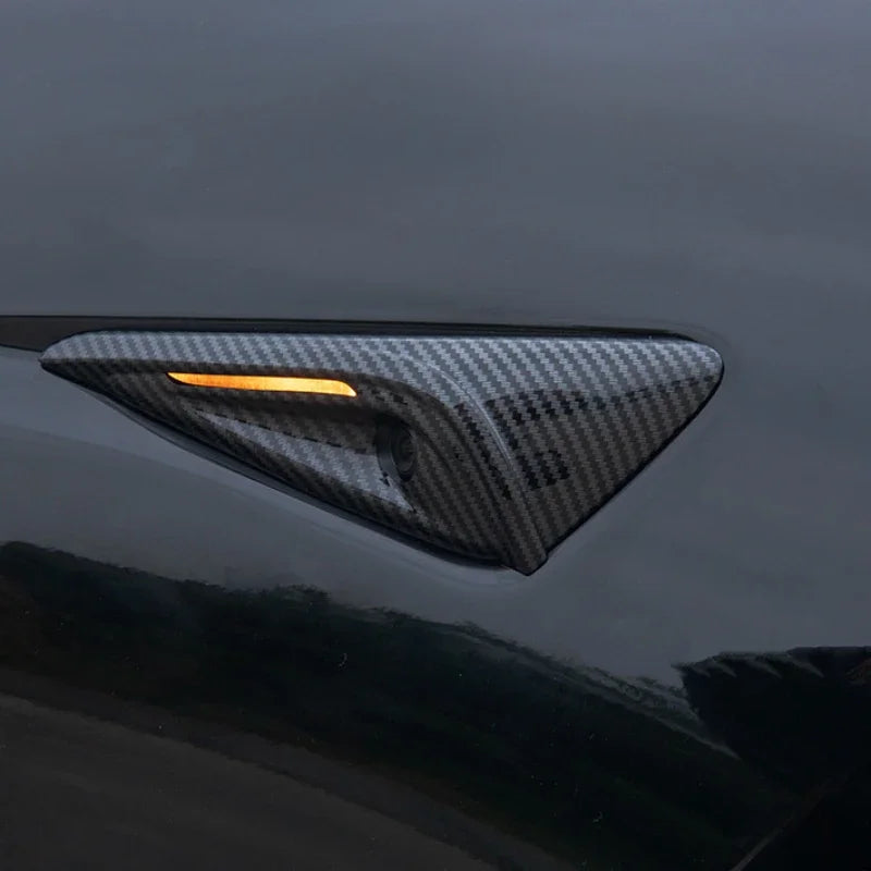 Tesla Model 3 Highland 2024 Yan Kamera Koruyucu Kapak - ABS Lens Koruma