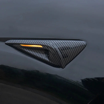Tesla Model 3 Highland 2024 Yan Kamera Koruyucu Kapak - ABS Lens Koruma