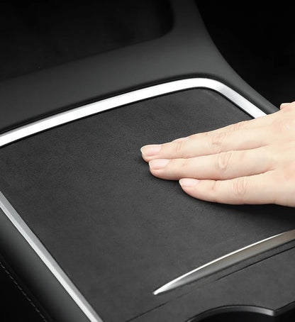 Tesla Model 3/Y Suede Central Control Panel Protector Cover Sticker
