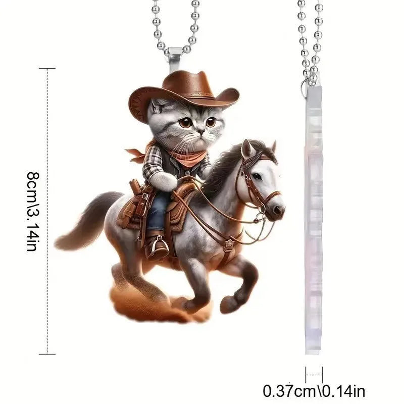 Creative Puppy Car Hanging Ornament - Rearview Mirror Pendant