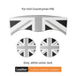 Union Jack Car Cup Holder Coaster - Mini Cooper F55 F56 F60