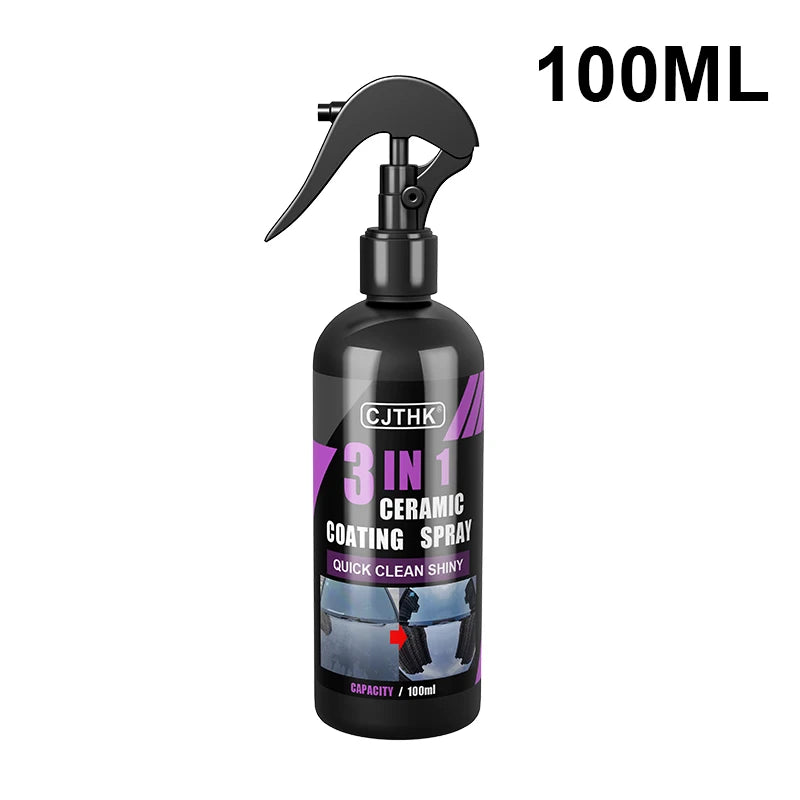 Car Ceramic Nano Coating - Hydrophobic Anti-Scratch Protection 100ML