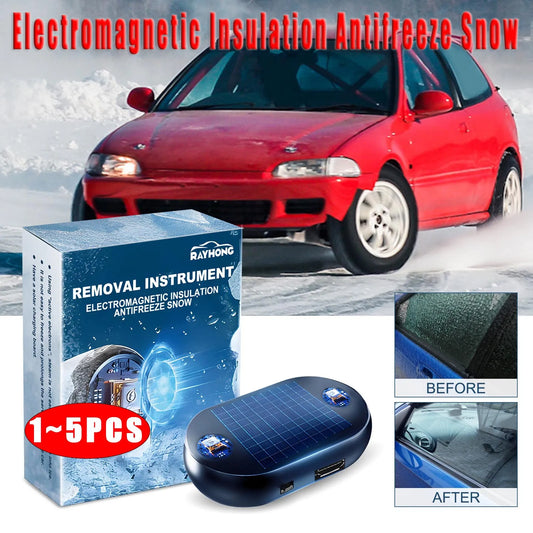 Car Solar Antifreeze Device - Windshield Deicer Snow Removal Tool