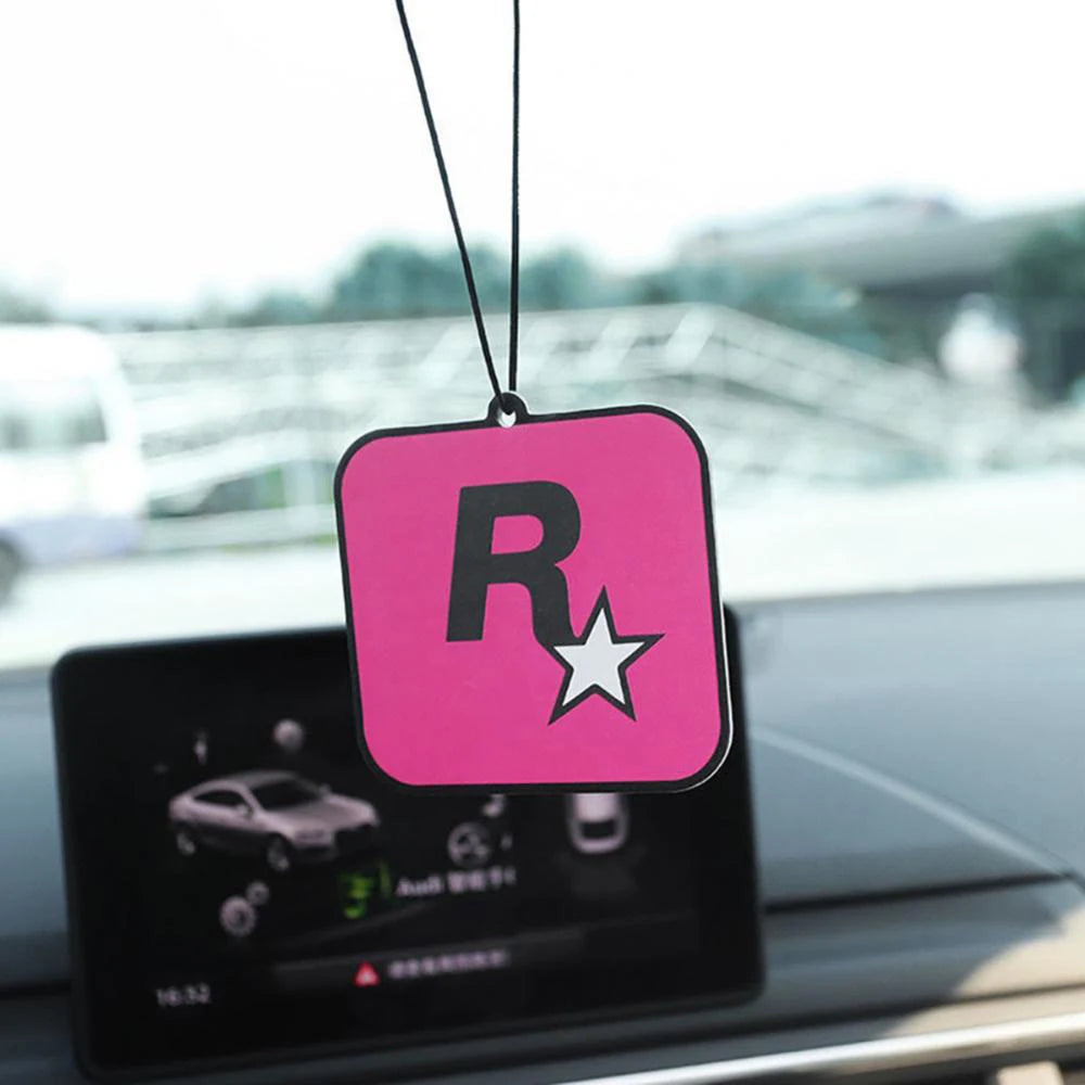 Car Rockstar Fragrance Tablets Air Freshener - Aromatherapy Pendant
