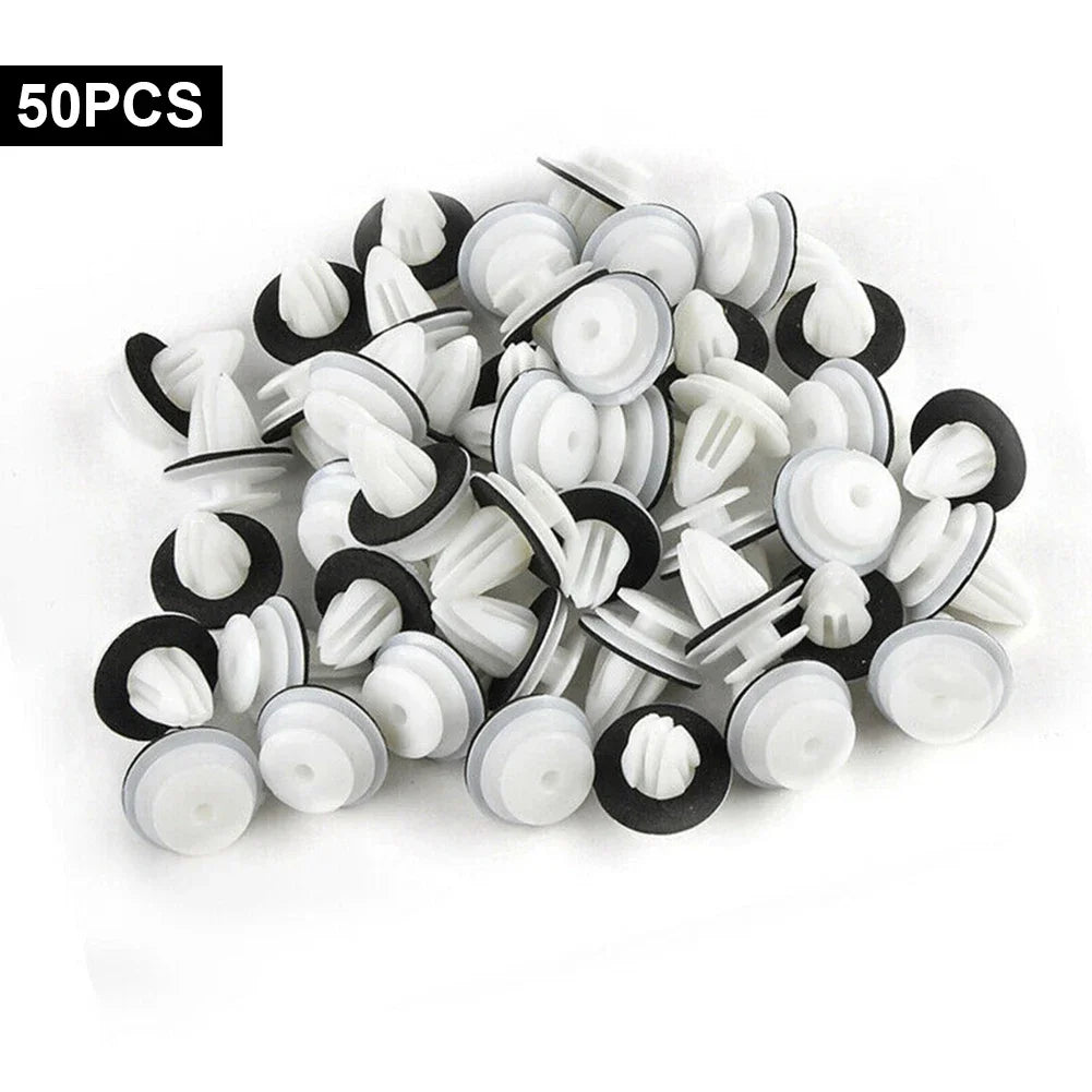 BMW Door Panel Clips 50PCS - Fastener Rivets with Seal Ring for E34 E36 E38 E39 E46
