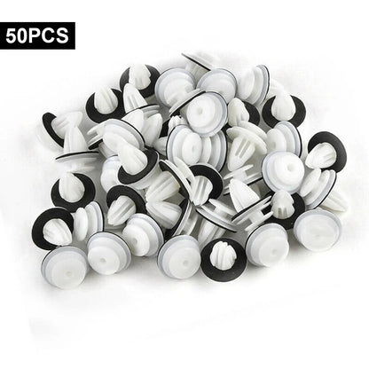 BMW Door Panel Clips 50PCS - Fastener Rivets with Seal Ring for E34 E36 E38 E39 E46