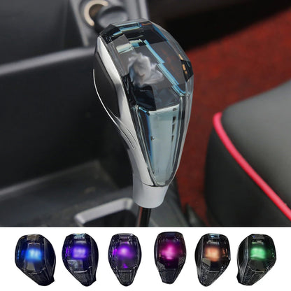 JDM Universal Crystal Gear Shift Knob - Mitsubishi Style for Toyota VW Honda