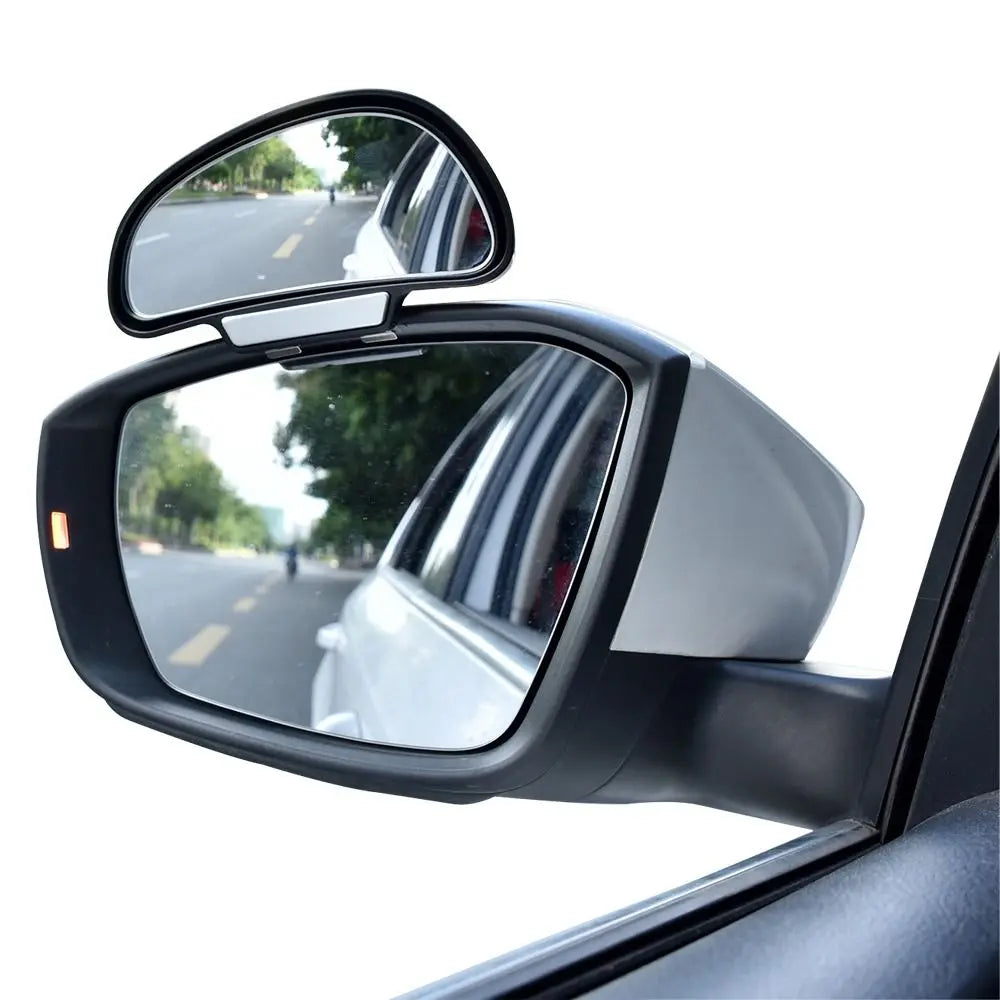 Car Blind Spot Mirror - 360° Adjustable Wide Angle