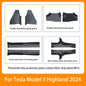 Tesla Model 3/Y Door Sill Protector - Anti-Kick Threshold Strip Guard New Model 3 8PCS