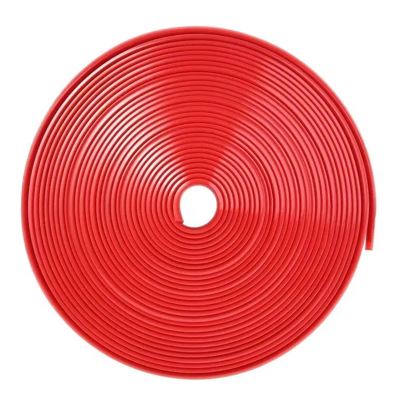Car Wheel Rim Protector Strip 8M - Tire Guard Decorative Rubber Molding