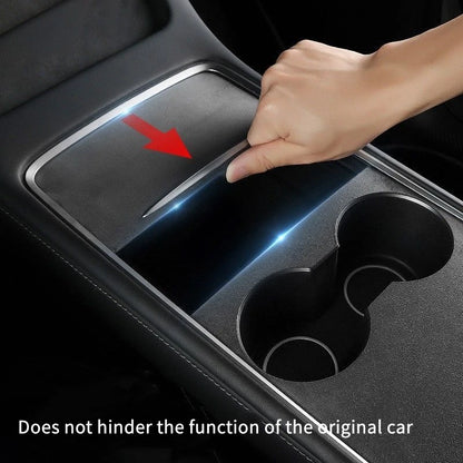 Tesla Model 3/Y Suede Central Control Panel Protector Cover Sticker