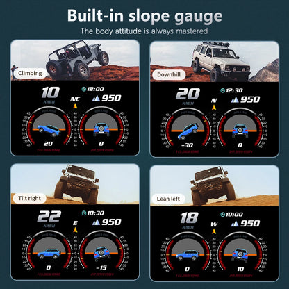 Car HUD Display OBD GPS P24 Digital Speedometer Dashboard Computer