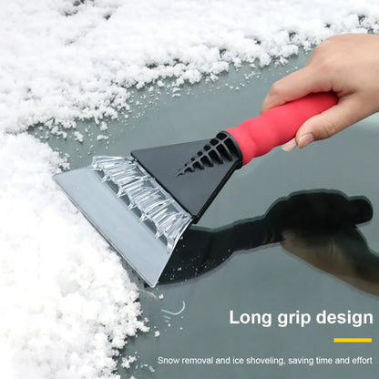 Car Ice Scraper Snow Remover - Windshield Ice Breaker Brush Tool