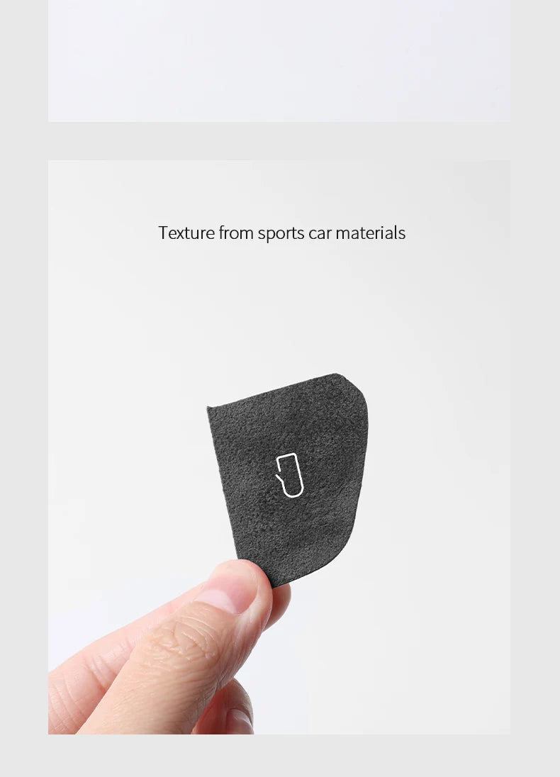 Tesla Model 3 Y Alcantara Door Switch Trim - 2024+ Cover