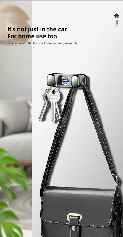 Volvo Car Interior Storage Hooks - Zinc Alloy Accessories for XC90 V90 V60