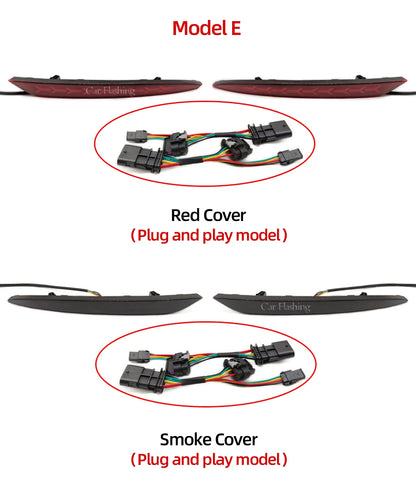 Tesla Model 3/Y LED Rear Fog Light - Dynamic Turn Signal 2016-23