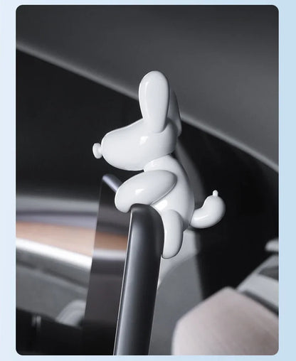 NovaAcc Adorable Dog Dashboard Decoration - Tesla Model Y 3 2021-2024