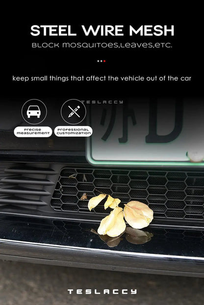 Tesla Model Y Bumper Grille Cover 2020-2025 Anti Insect Dust Protection Kit