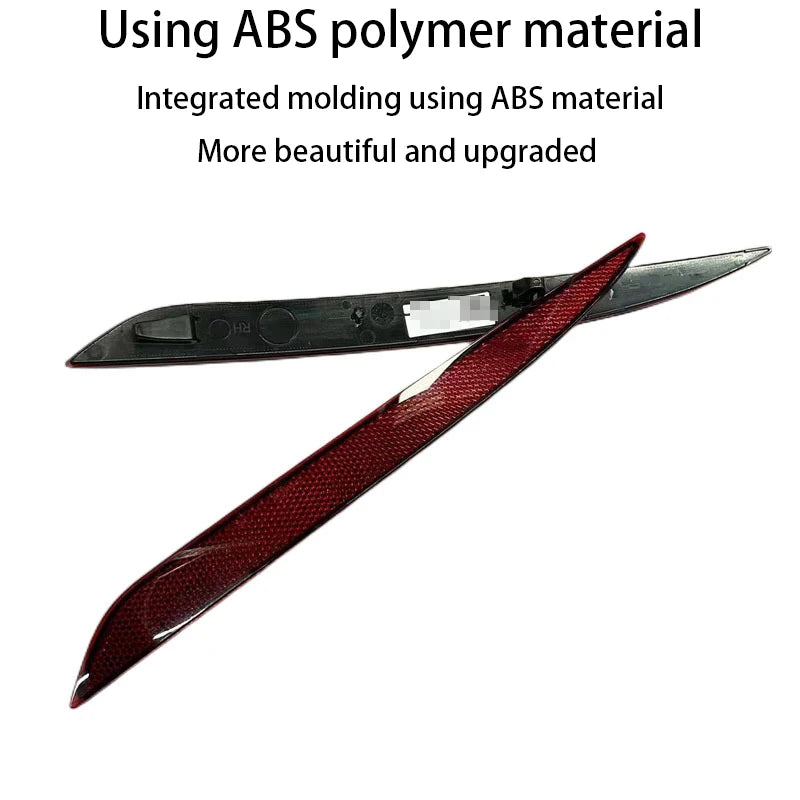 Tesla Model 3/Y/X/S Rear Bumper Reflector - Red Lens Light Cover