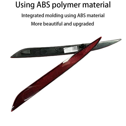 Tesla Model 3/Y/X/S Rear Bumper Reflector - Red Lens Light Cover