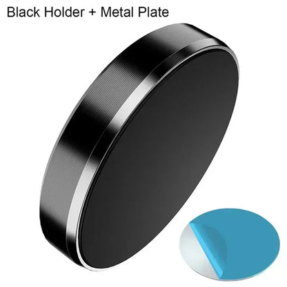 Magnetic Car Phone Holder - Universal Mount for iPhone Samsung GPS Support