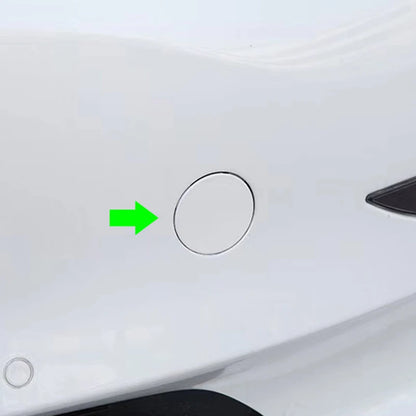 Tesla Model 3 Front Bumper Tow Hook Eye Cover - Trailer Cap Plug 1460701 1084173