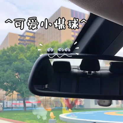 Cute Black Elf Car Interior Decoration - Rearview Mirror Ornaments