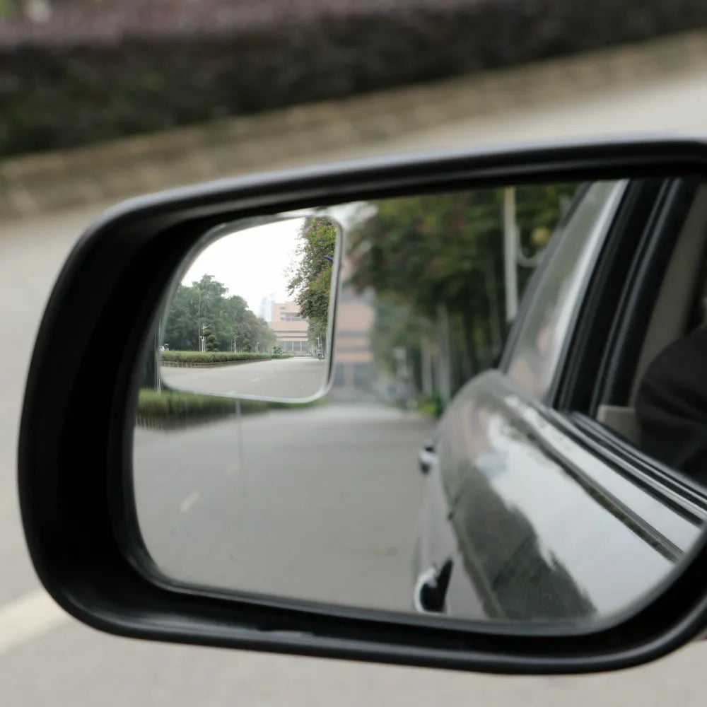 Car Blind Spot Mirrors - Frameless Wide Angle 2pcs Set