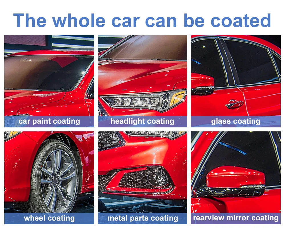 Car Ceramic Nano Coating - Hydrophobic Anti-Scratch Protection 100ML