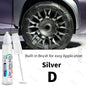 Lexus UX Touch Up Paint & Wheel Repair Kit - Quick Scratch Repair Silver/Black