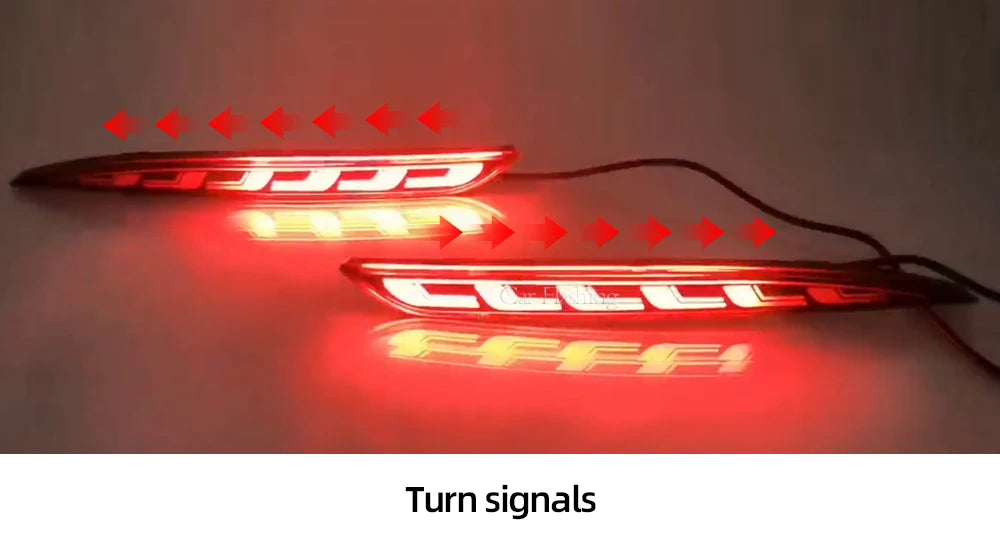 Tesla Model 3/Y LED Rear Fog Light - Dynamic Turn Signal 2016-23