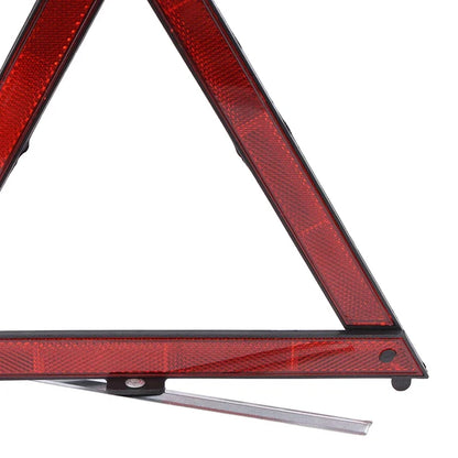 Car Emergency Warning Triangle - Foldable Reflective Safety Sign