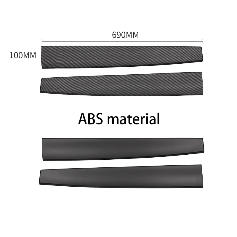 Tesla Model 3 Y Dashboard Trim Strip - Carbon Fiber ABS