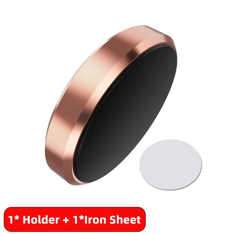 Universal Magnetic Phone Holder - Strong Car Dashboard Mount & Wall Mount Compatible with All Smartphones