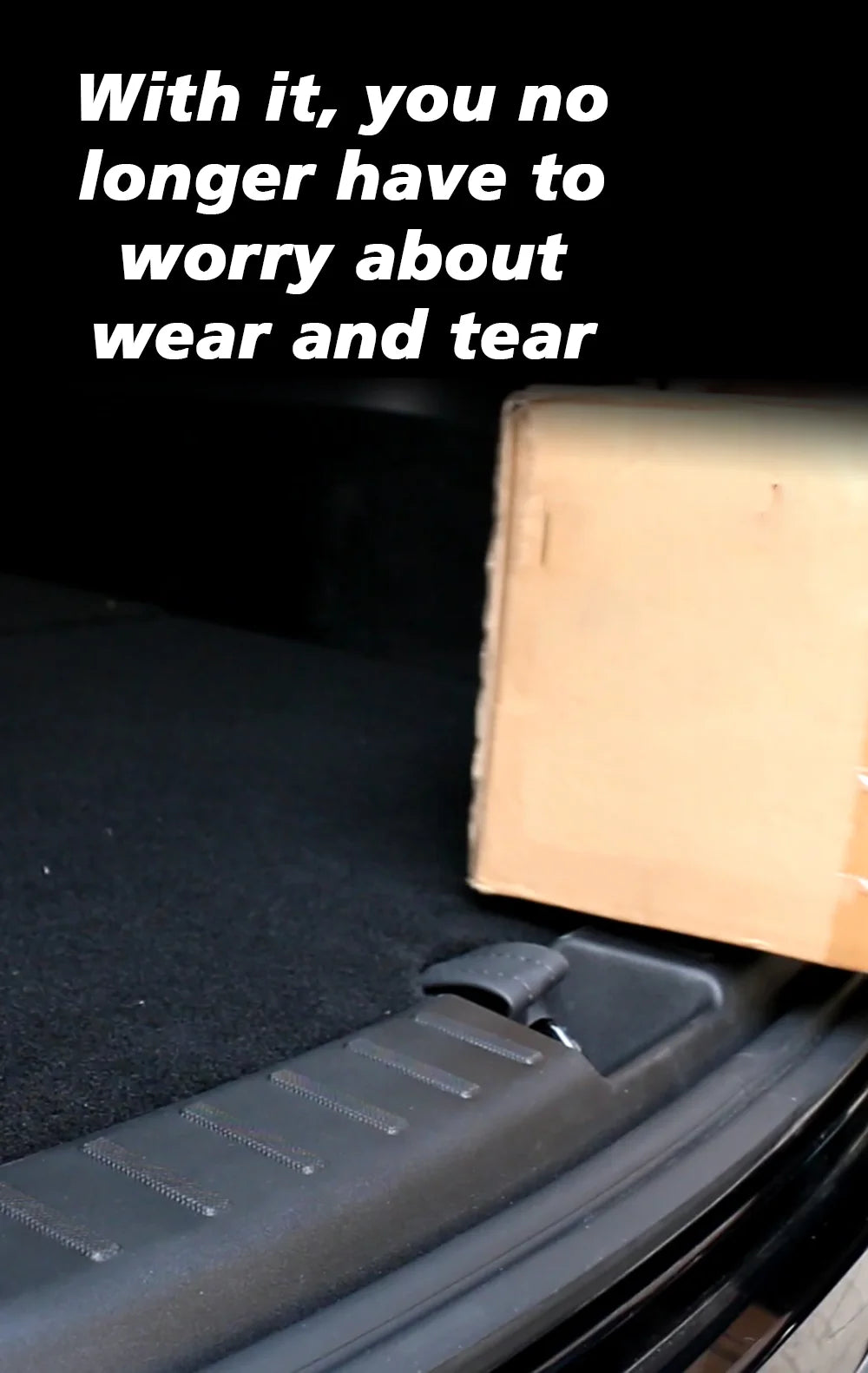 Tesla Model Y Juniper 2025+ Trunk Threshold Strip - TPE Anti-Scratch Protection Lid Cover