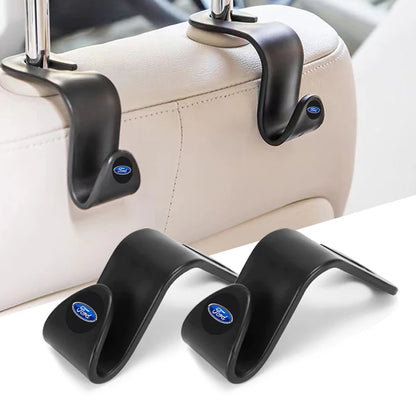 Ford Car Seat Hook - Universal Storage Hanger for Raptor Fiesta Focus Mondeo