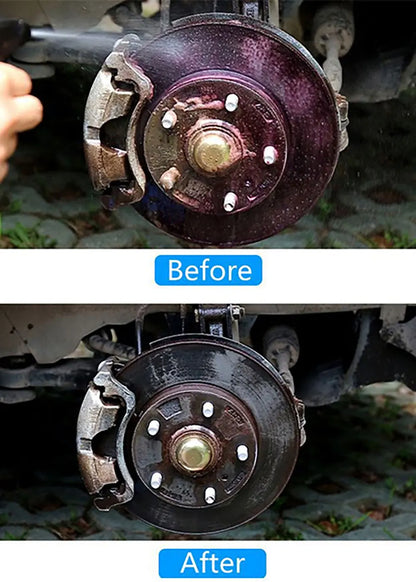 Professional Iron Particle Remover Spray - Advanced Rust & Brake Dust Cleaner for Car Paint & Wheels