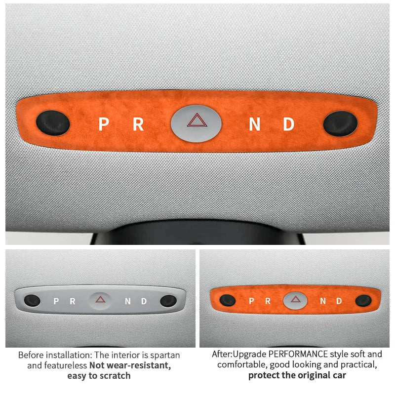 Tesla Model 3 Highland Y Alcantara Reading Light Trim 2023+