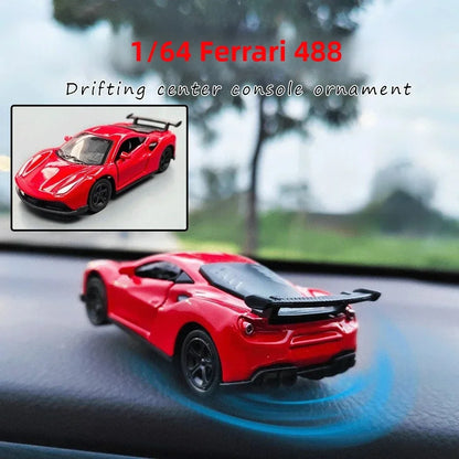 Car Drift Tail Swing Rotating Ornament - Center Console Decoration