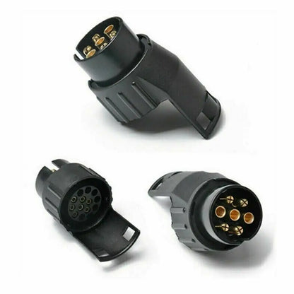 7 Pin to 13 Pin Trailer Adapter Waterproof Towbar Connector