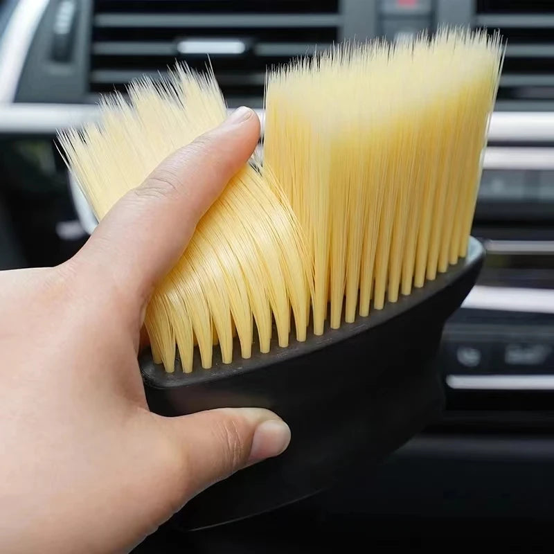 Car Interior Cleaning Brush - Soft Dust Brush for Air Vents & Gaps