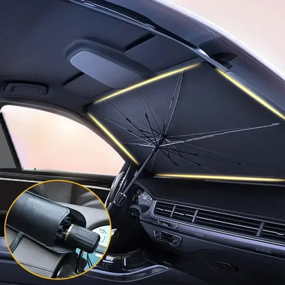 Car Sunshade for Front Windshield & Side Windows - Large Size