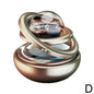 Solar Power Car Air Freshener - Rotating Aromatherapy Diffuser Ornament
