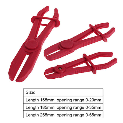 3-Piece Hose Clamp Pliers Set - Brake Fuel Water Line Removal Tool