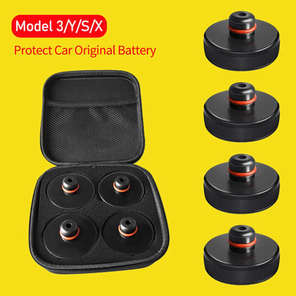 Tesla Lifting Jack Pad - Upgraded Rubber Pucks Adapter Model 3 Y S X
